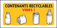Contenants recyclables